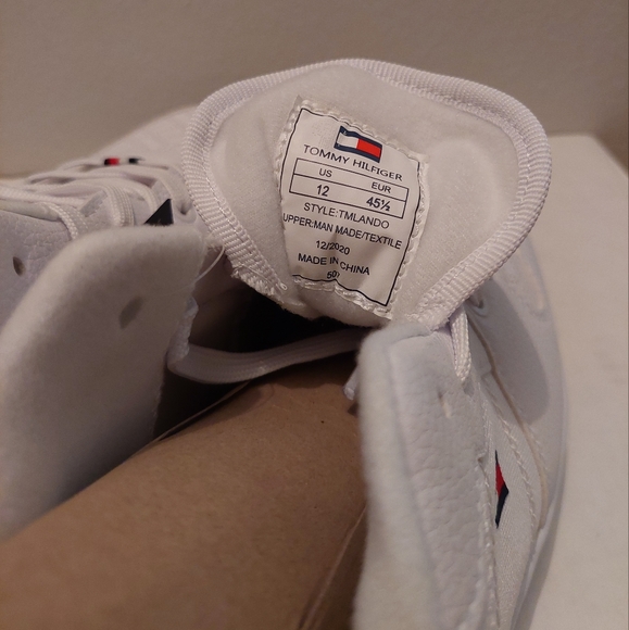 Tommy Hilfiger Lando 12M White LL Men's Shoes (New in the Box) - Picture 11 of 14
